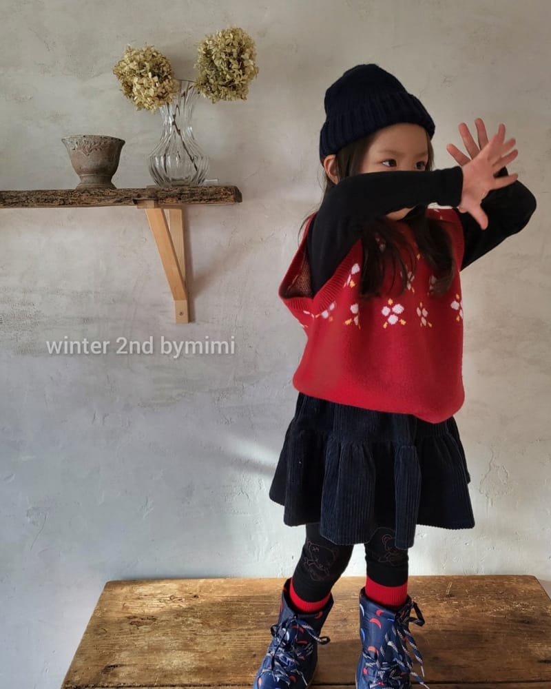 BYMIMI - Korean Children Fashion - #Kfashion4kids - Song Song Vest Knit - 7