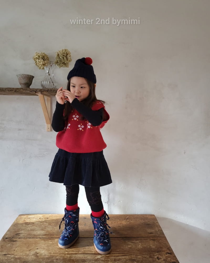 BYMIMI - Korean Children Fashion - #Kfashion4kids - Song Song Vest Knit - 8