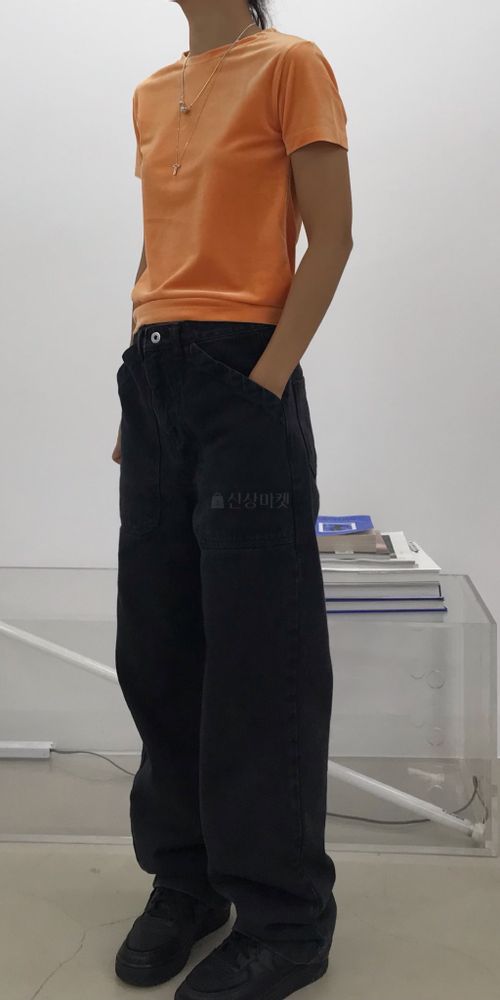 CHARLOTTE - Korean Children Fashion - #Kfashion4kids - 904 Big Pocket Jeans - 4