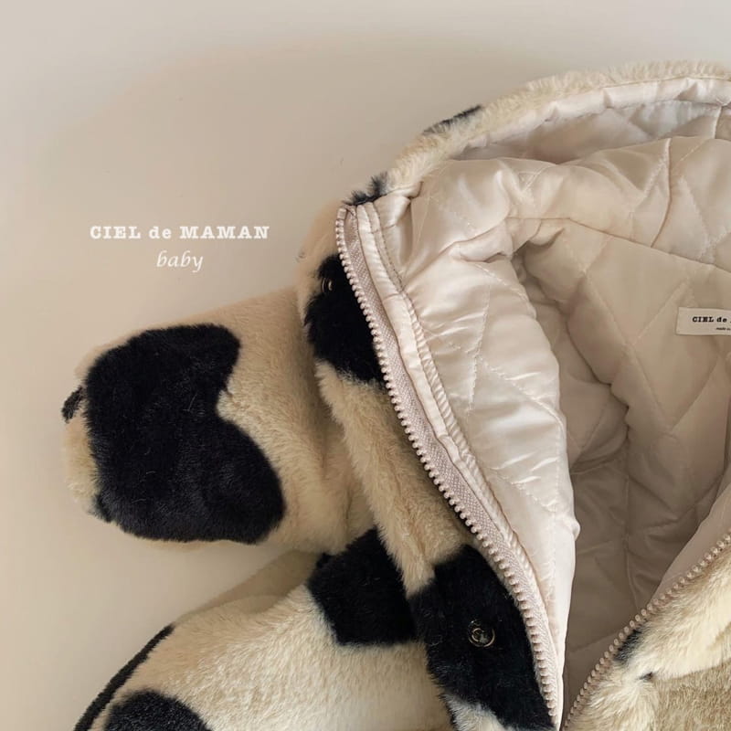 CIEL DE MAMAN - Korean Children Fashion - #Kfashion4kids - Love Love Warm Bodysuit - 7