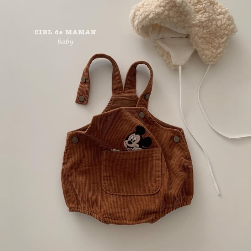 CIEL DE MAMAN - Korean Children Fashion - #Kfashion4kids - Mickey Bodysuit - 8