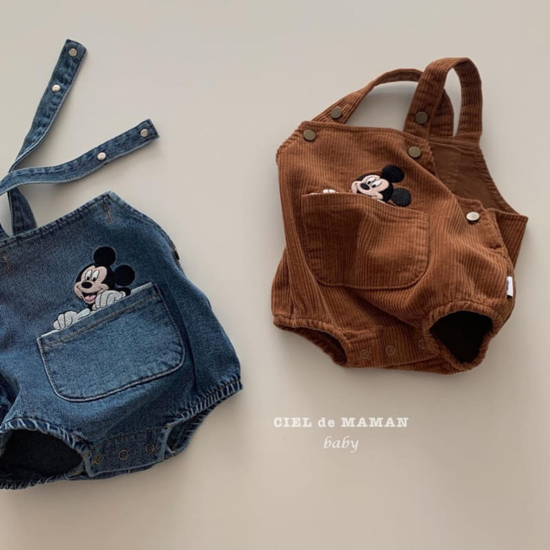 CIEL DE MAMAN - Korean Children Fashion - #Kfashion4kids - Mickey Bodysuit - 9