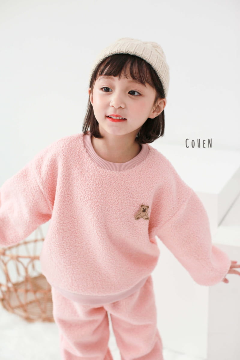 COHEN - Korean Children Fashion - #Kfashion4kids - Bear Top Bottom Set - 11