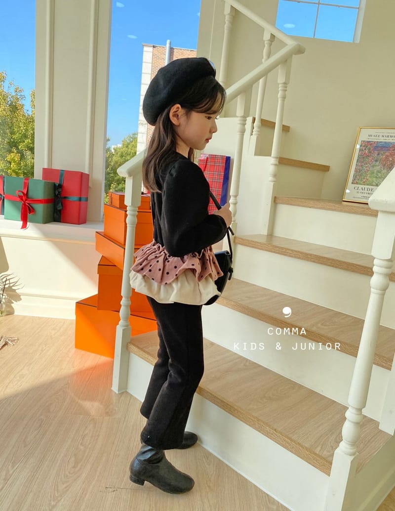 COMMA - Korean Children Fashion - #Kfashion4kids - Choucream Top Bottom Set - 2