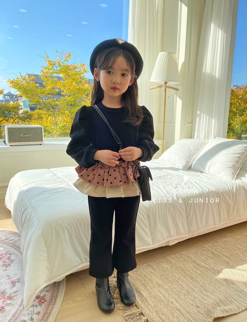 COMMA - Korean Children Fashion - #Kfashion4kids - Choucream Top Bottom Set - 7