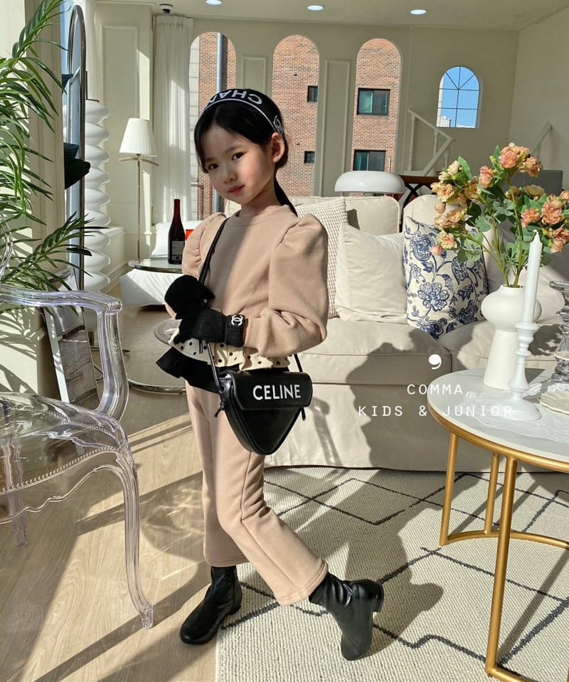 COMMA - Korean Children Fashion - #Kfashion4kids - Choucream Top Bottom Set - 9