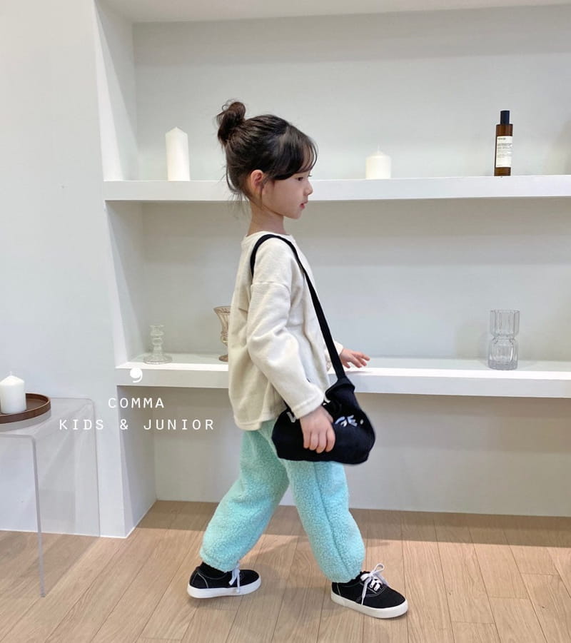 COMMA - Korean Children Fashion - #Kfashion4kids - Tery Slit Tee - 11