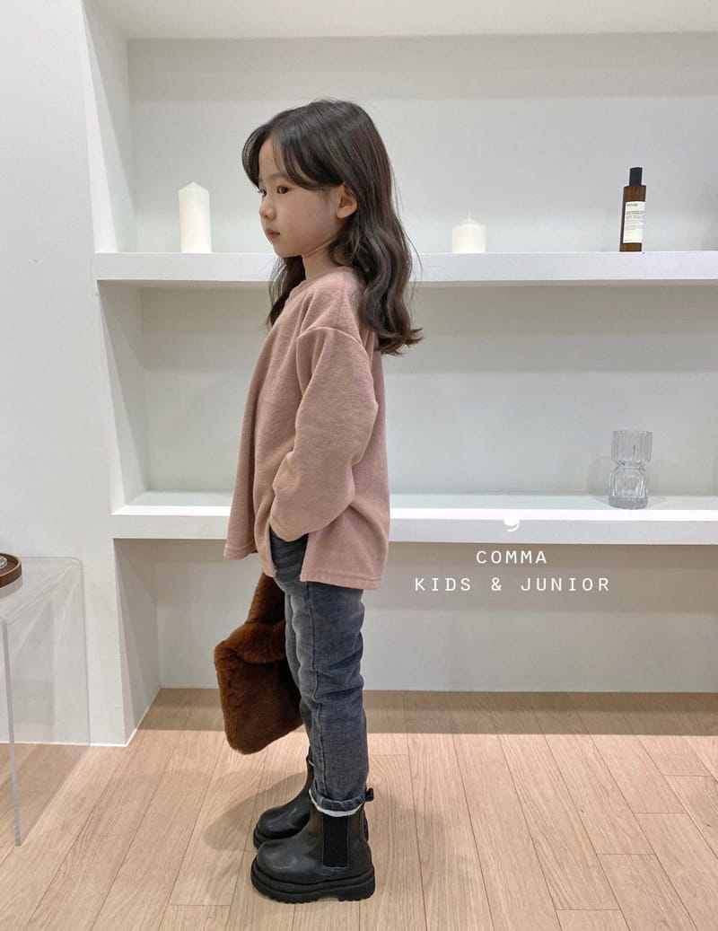 COMMA - Korean Children Fashion - #Kfashion4kids - Tery Slit Tee - 2