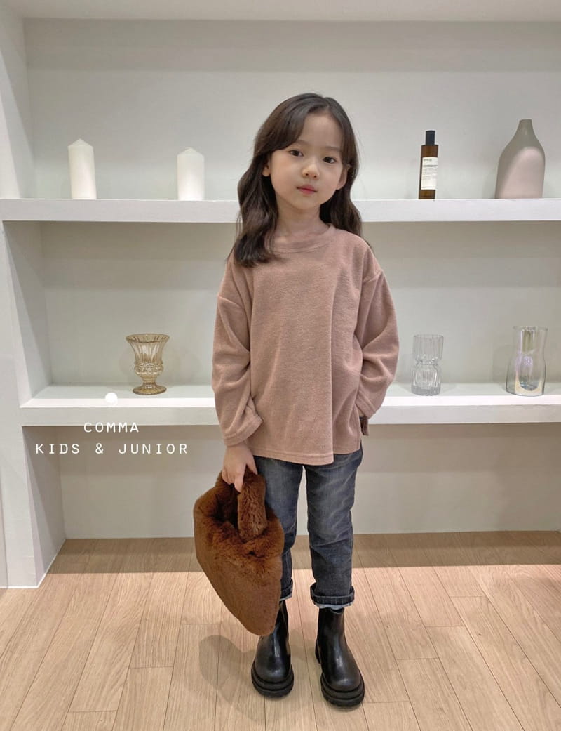 COMMA - Korean Children Fashion - #Kfashion4kids - Tery Slit Tee - 4