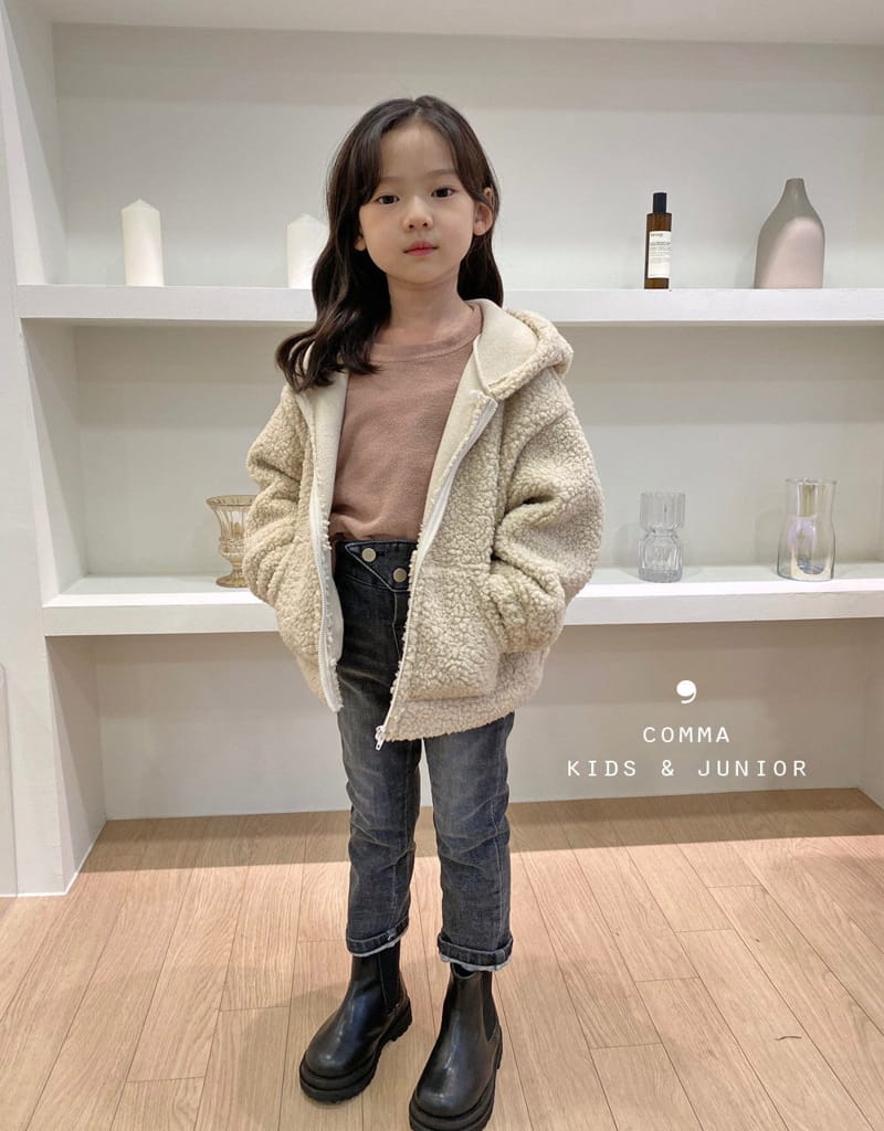 COMMA - Korean Children Fashion - #Kfashion4kids - Tery Slit Tee - 8
