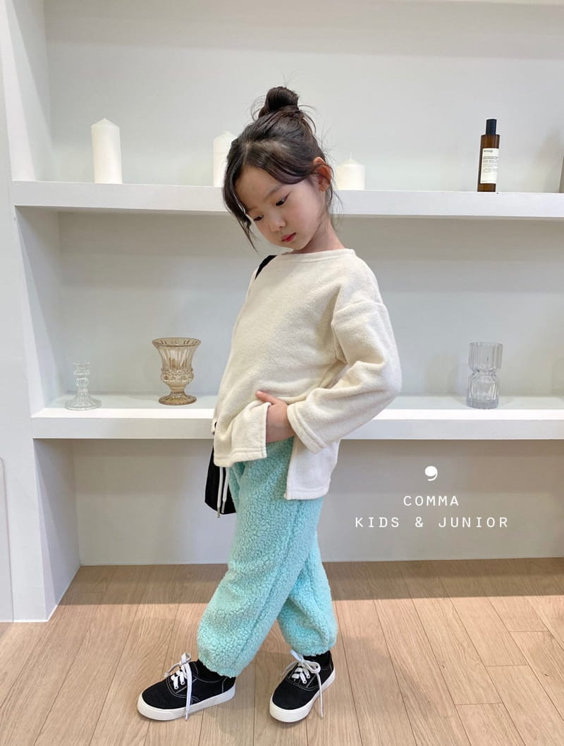 COMMA - Korean Children Fashion - #Kfashion4kids - Tery Slit Tee - 9
