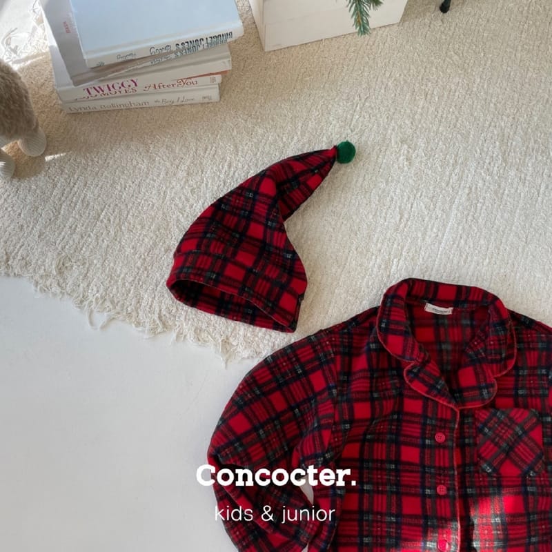 CONCOCTER - Korean Children Fashion - #Kfashion4kids - Merry Santa Hat - 5