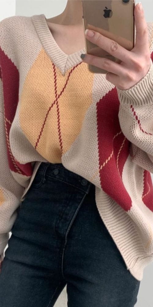 CREPAS - Korean Children Fashion - #Kfashion4kids - Herringbone V Tee - 2