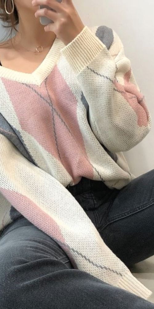 CREPAS - Korean Children Fashion - #Kfashion4kids - Herringbone V Tee - 3
