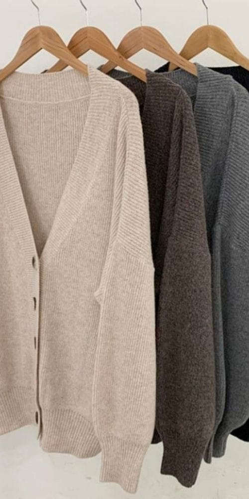 CREPAS - Korean Children Fashion - #Kfashion4kids - Lamp Wide V Cardigan - 4