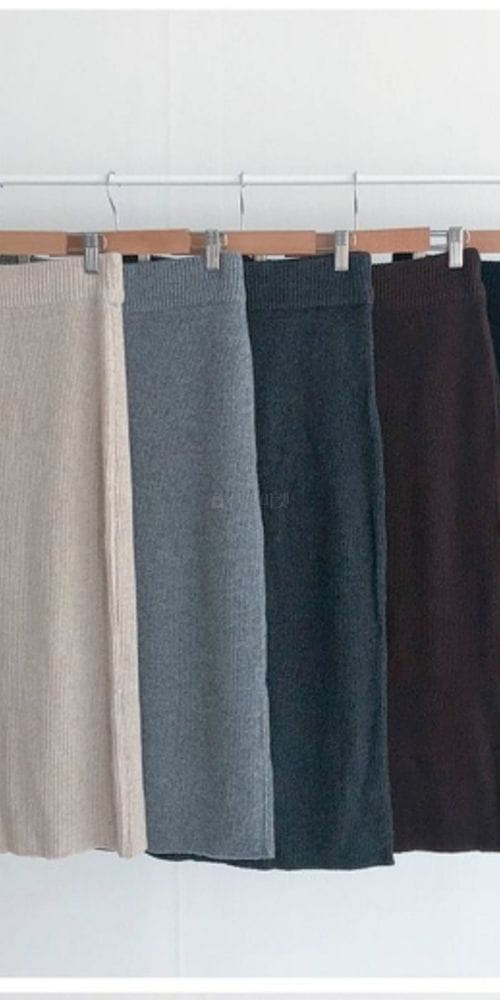 CREPAS - Korean Children Fashion - #Kfashion4kids - Back Slit Long Skirt - 4