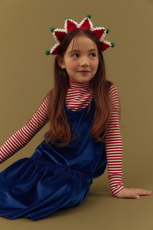 DALKOMHAI - Korean Children Fashion - #Kfashion4kids - Velvet One-piece - 10