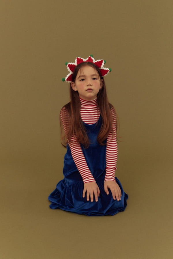DALKOMHAI - Korean Children Fashion - #Kfashion4kids - Velvet One-piece - 8