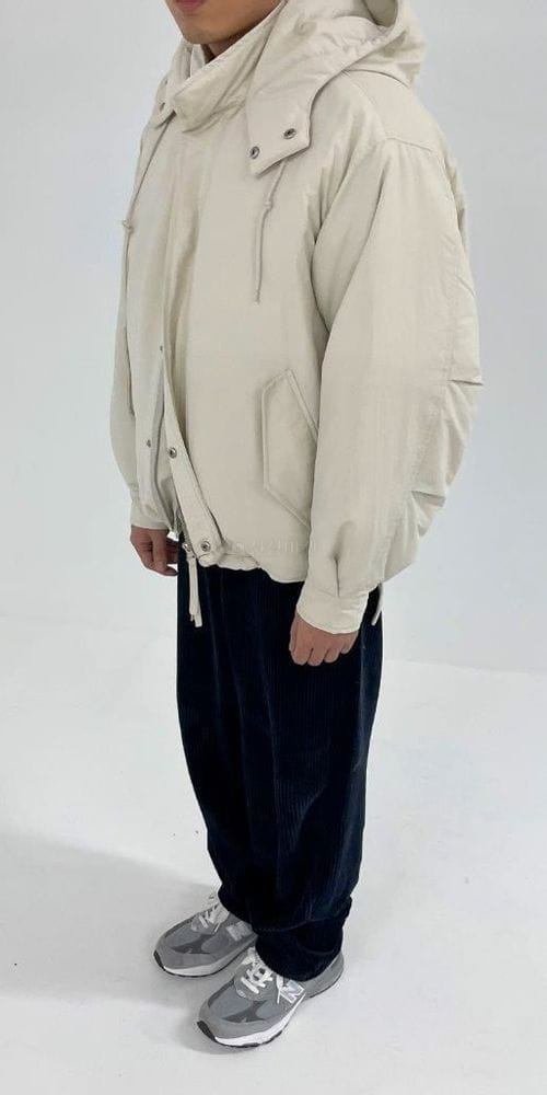 DAN - Korean Children Fashion - #Kfashion4kids - Hoody Short Padding