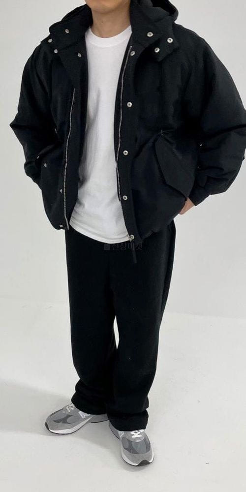 DAN - Korean Children Fashion - #Kfashion4kids - Hoody Short Padding - 3