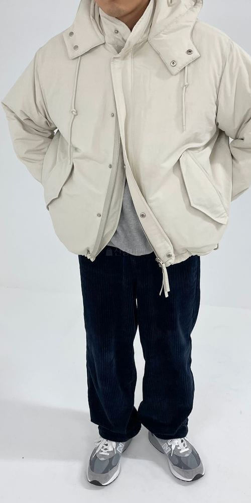DAN - Korean Children Fashion - #Kfashion4kids - Hoody Short Padding - 9