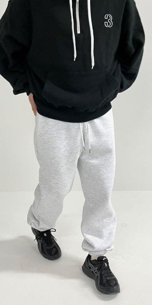 DAN - Korean Children Fashion - #Kfashion4kids - Heavy Fleece Jogger Pants