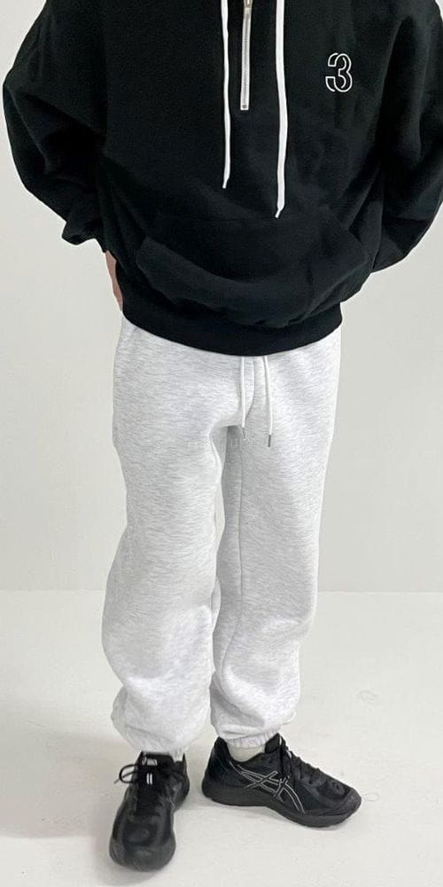 DAN - Korean Children Fashion - #Kfashion4kids - Heavy Fleece Jogger Pants - 2