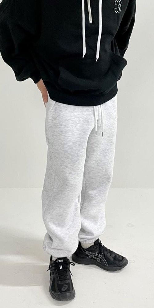 DAN - Korean Children Fashion - #Kfashion4kids - Heavy Fleece Jogger Pants - 3