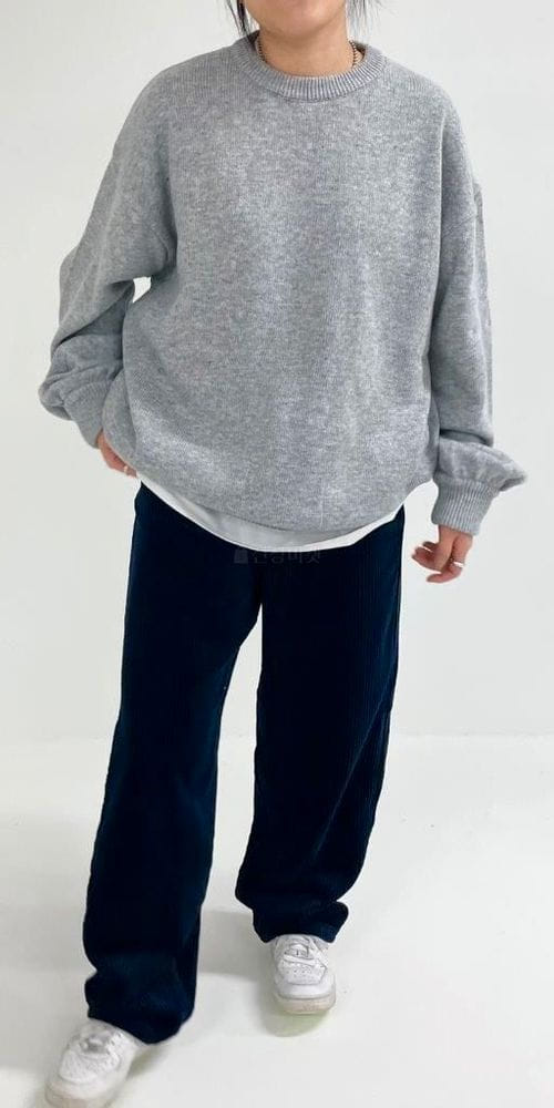 DAN - Korean Children Fashion - #Kfashion4kids - Cashmere Knit Tee
