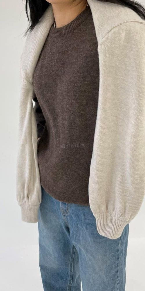 DAN - Korean Children Fashion - #Kfashion4kids - Cashmere Knit Tee - 3