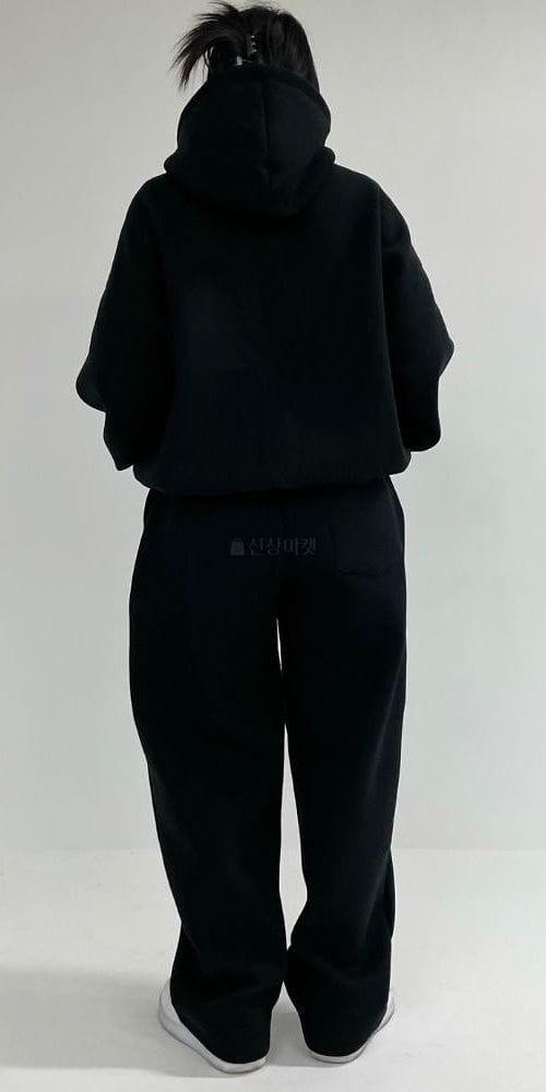 DAN - Korean Children Fashion - #Kfashion4kids - Half Crop Zipper Bottom Set - 4