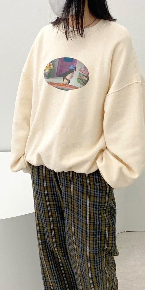 DAN - Korean Children Fashion - #Kfashion4kids - Flower Fleece Sweatshirt - 2