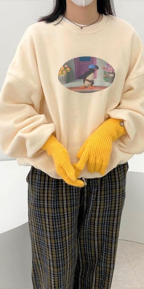 DAN - Korean Children Fashion - #Kfashion4kids - Flower Fleece Sweatshirt - 3