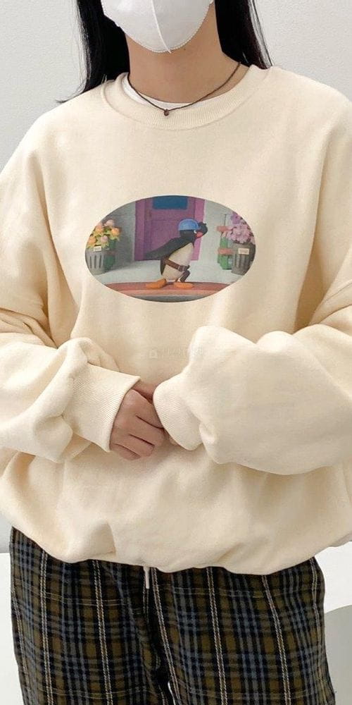 DAN - Korean Children Fashion - #Kfashion4kids - Flower Fleece Sweatshirt - 4