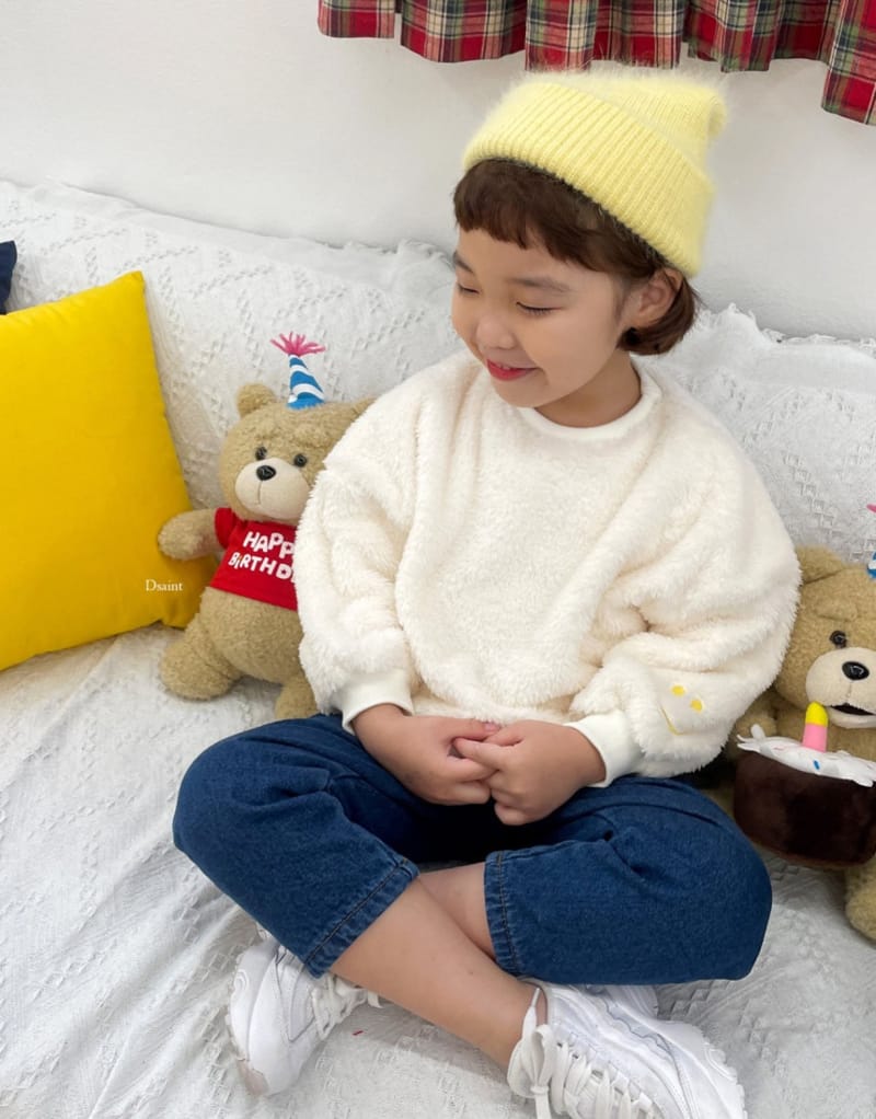 DSAINT - Korean Children Fashion - #Kfashion4kids - Cozy Smile Sweatshirt - 4