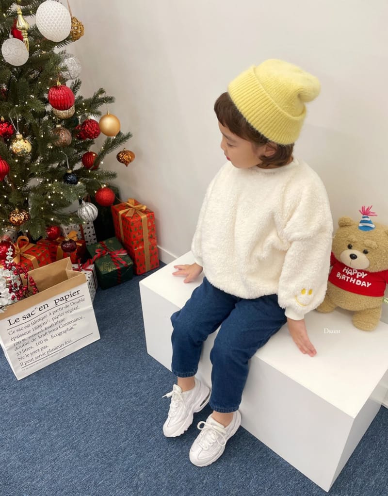DSAINT - Korean Children Fashion - #Kfashion4kids - Cozy Smile Sweatshirt - 5