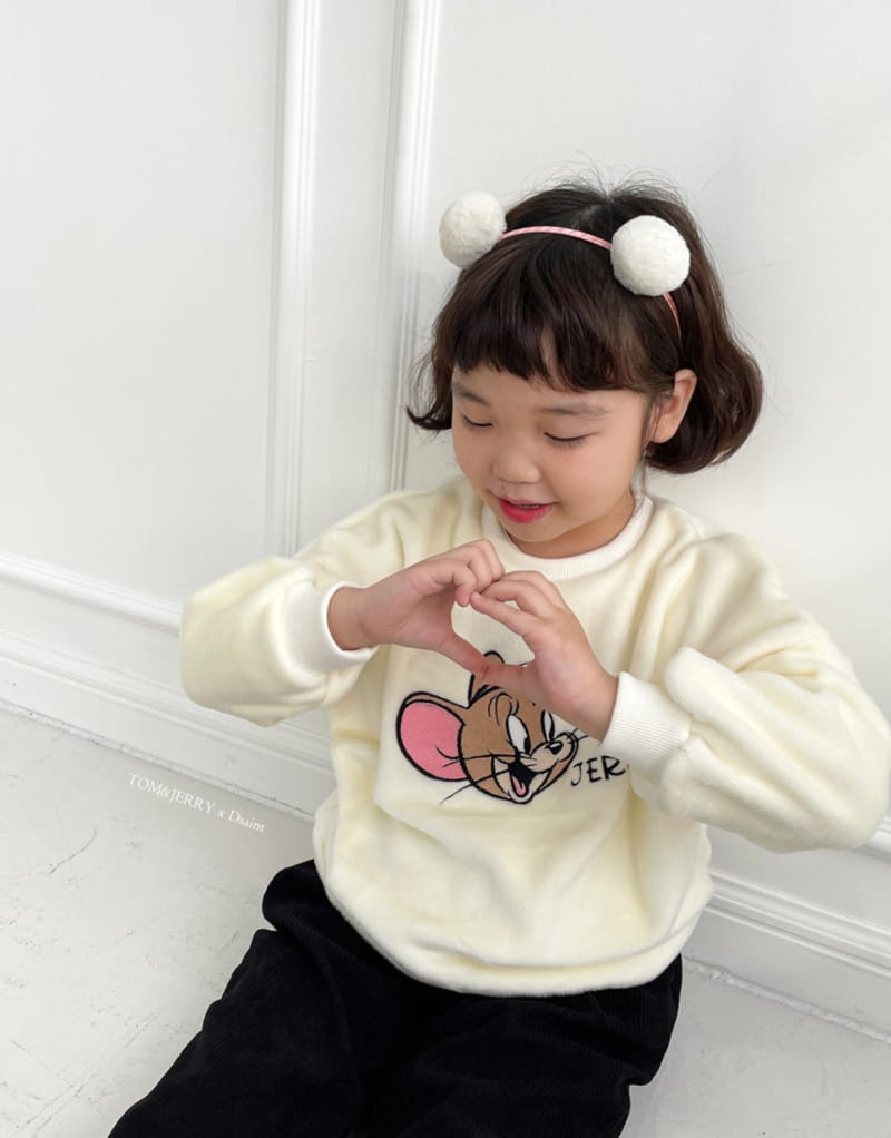 DSAINT - Korean Children Fashion - #Kfashion4kids - Mink Friend Sweatshirt - 4