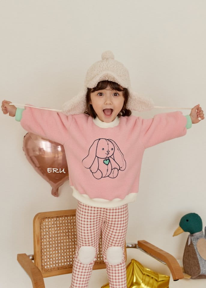 E.RU - Korean Children Fashion - #Kfashion4kids - Hear Rabbit Tee - 2