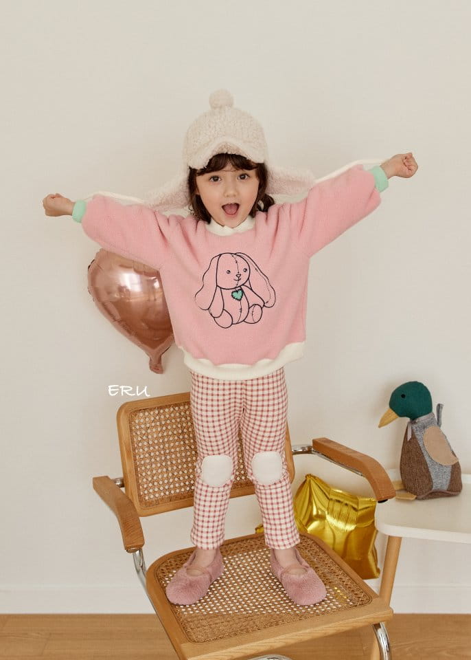 E.RU - Korean Children Fashion - #Kfashion4kids - Hear Rabbit Tee - 8