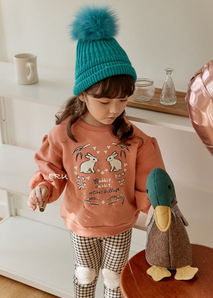 E.RU - Korean Children Fashion - #Kfashion4kids - Two Rabbit Tee - 5