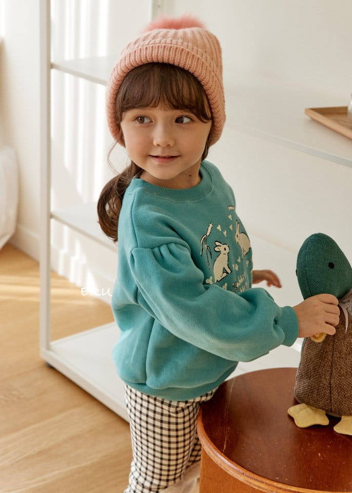 E.RU - Korean Children Fashion - #Kfashion4kids - Two Rabbit Tee - 6