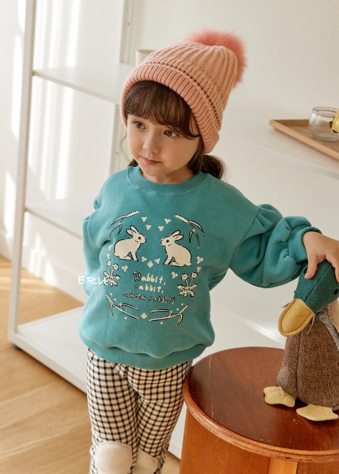 E.RU - Korean Children Fashion - #Kfashion4kids - Two Rabbit Tee - 7
