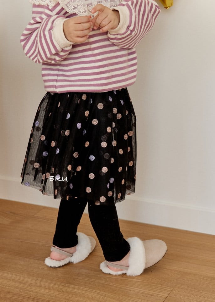 E.RU - Korean Children Fashion - #Kfashion4kids - Sripes Cape Tee - 6