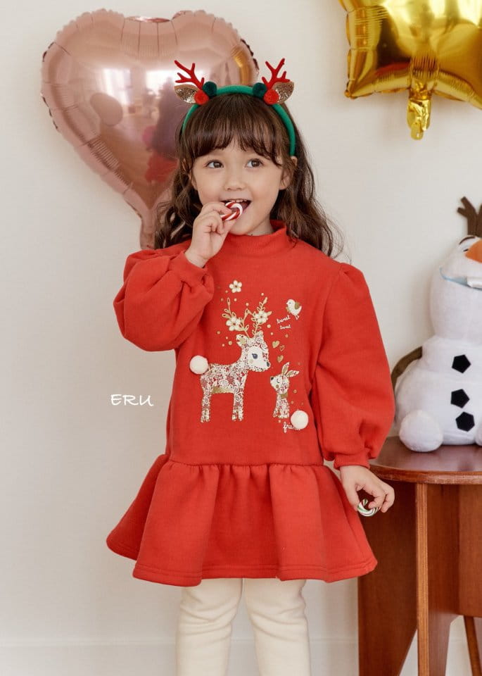 E.RU - Korean Children Fashion - #Kfashion4kids - Rudolf One-piece - 4