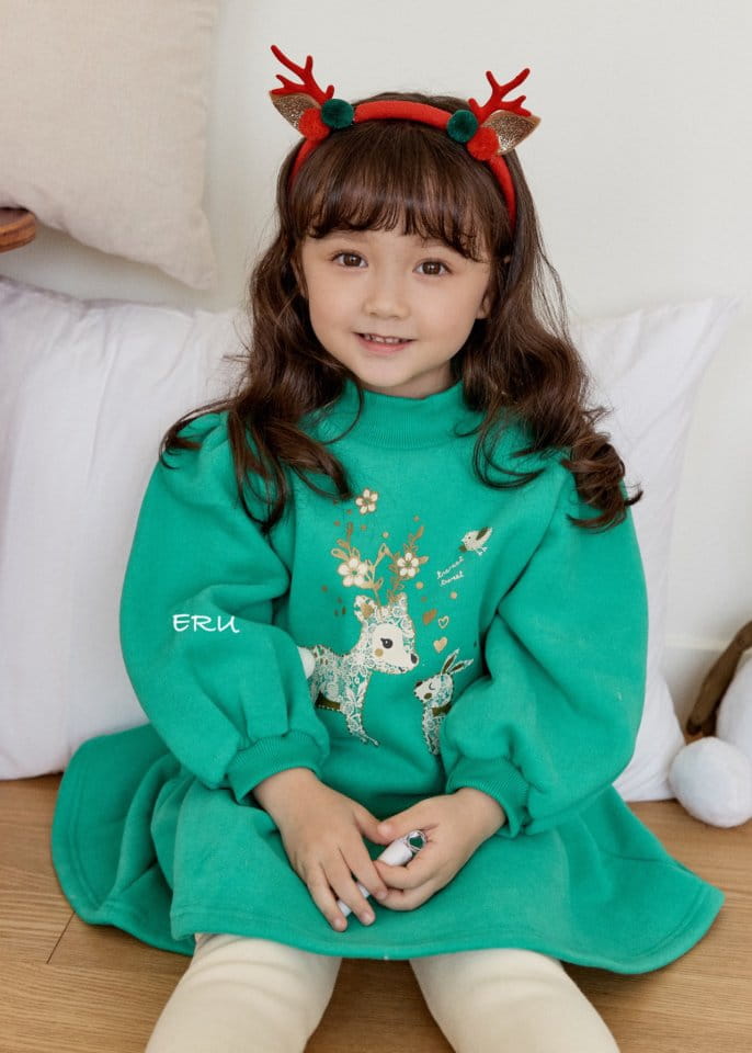 E.RU - Korean Children Fashion - #Kfashion4kids - Rudolf One-piece - 8