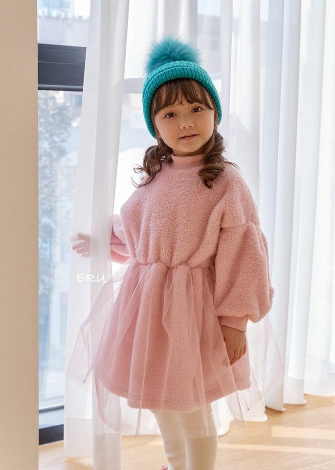 E.RU - Korean Children Fashion - #Kfashion4kids - Boa Sha One-piece - 2