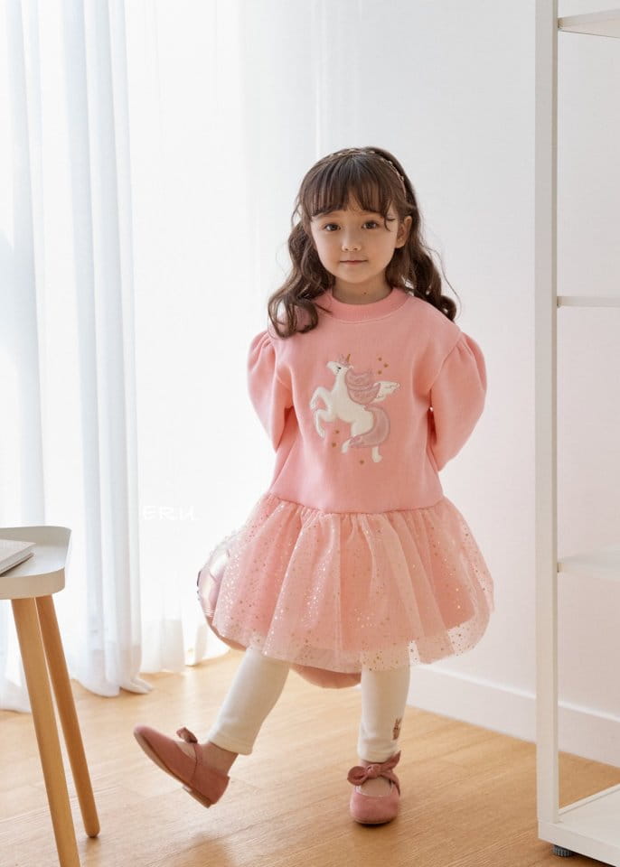 E.RU - Korean Children Fashion - #Kfashion4kids - Unicorn Star One-piece - 3