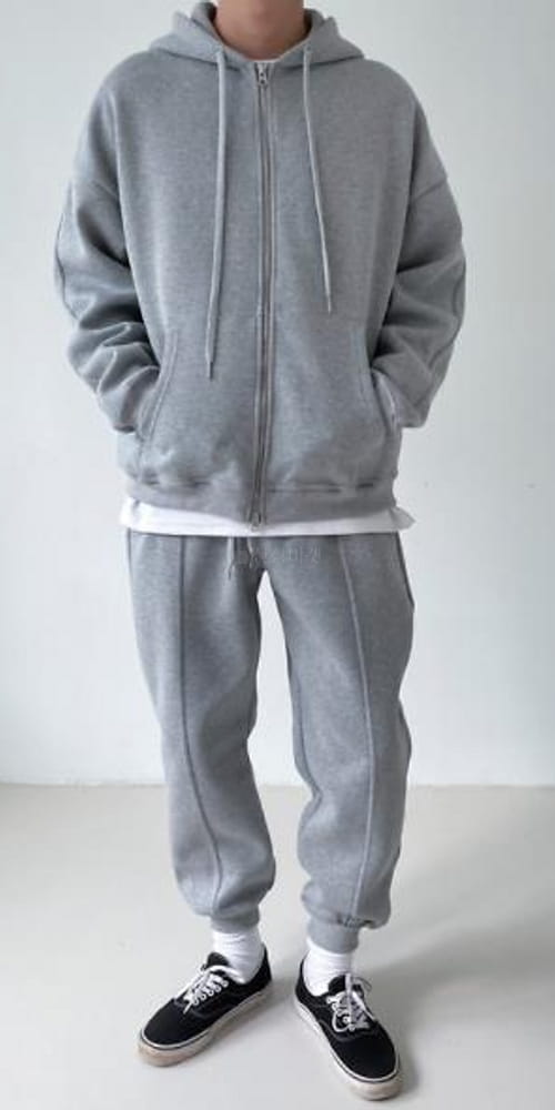 EARN - Korean Children Fashion - #Kfashion4kids - Haze Hoody Zip-up