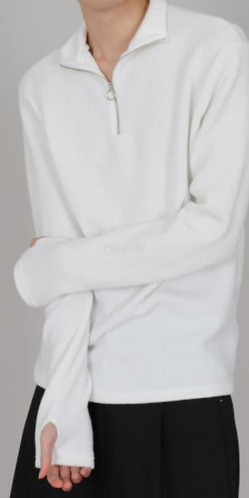 EARN - Korean Children Fashion - #Kfashion4kids - Warmer Half Zip-up Turtleneck - 2