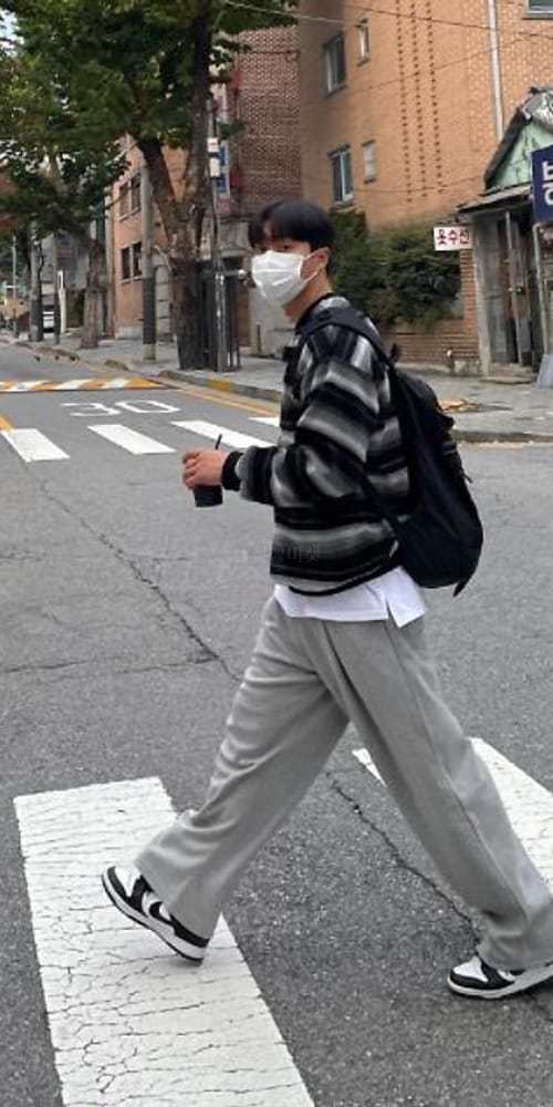 EARN - Korean Children Fashion - #Kfashion4kids - Stripes Knit Sweatshirt - 9